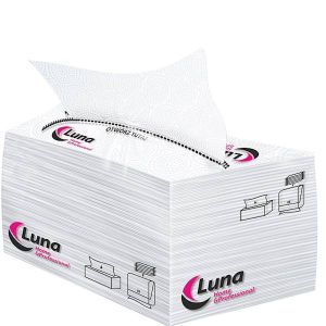 Ręcznik ZZ a'3000 Luna Box 22x23 celuloza 2w DGA (20 opakowań po 150 listków) Optima kod: 23014